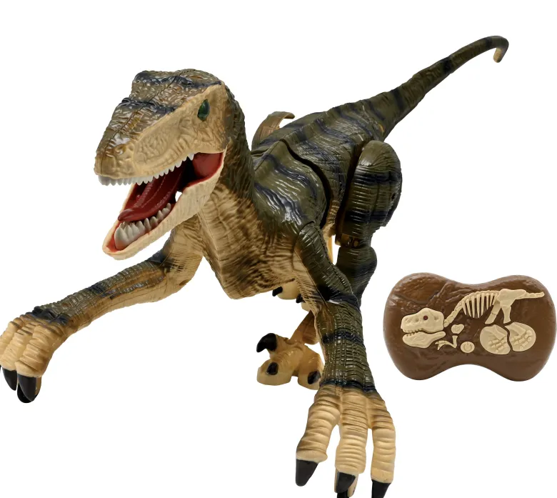 Dinosaure velociraptor télécommandé