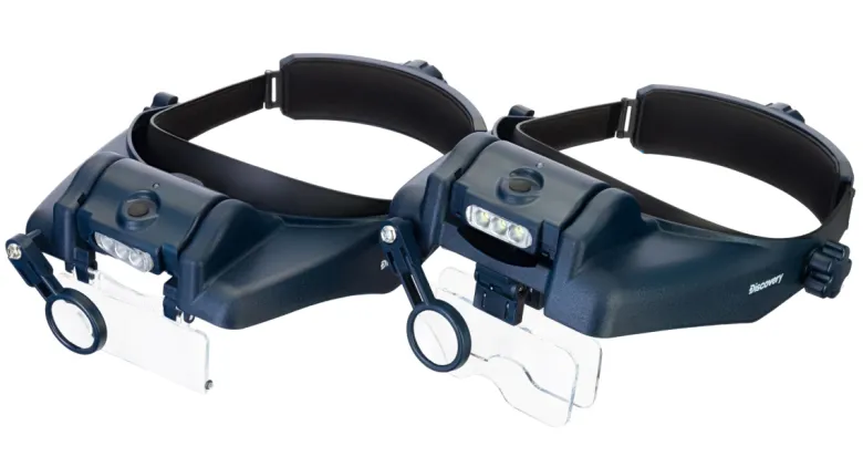 Discovery loupe frontale rechargeable crafts dhr 20