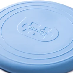 Disque volant en silicone bleu clair