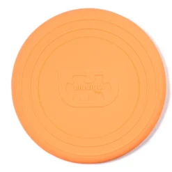 Disque volant en silicone orange
