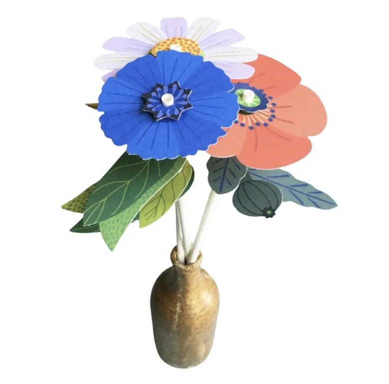 Diy : je fabrique mes fleurs des champs