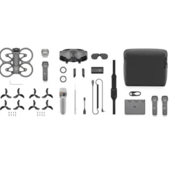 Dji avata 2 pro view-combo avec 3 batteries + goggles 2 + rc motion 2