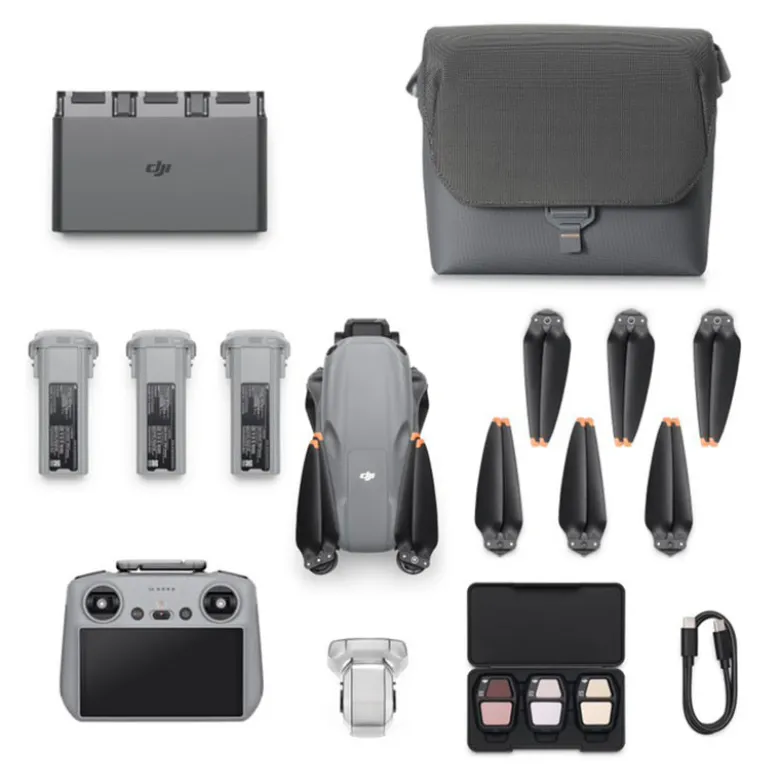 Dji drone air 3s fly more combo + radiocommande dji rc 2