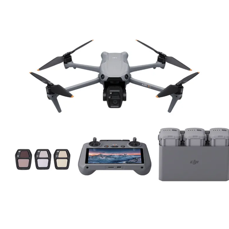 Dji drone air 3s fly more combo + radiocommande dji rc 2