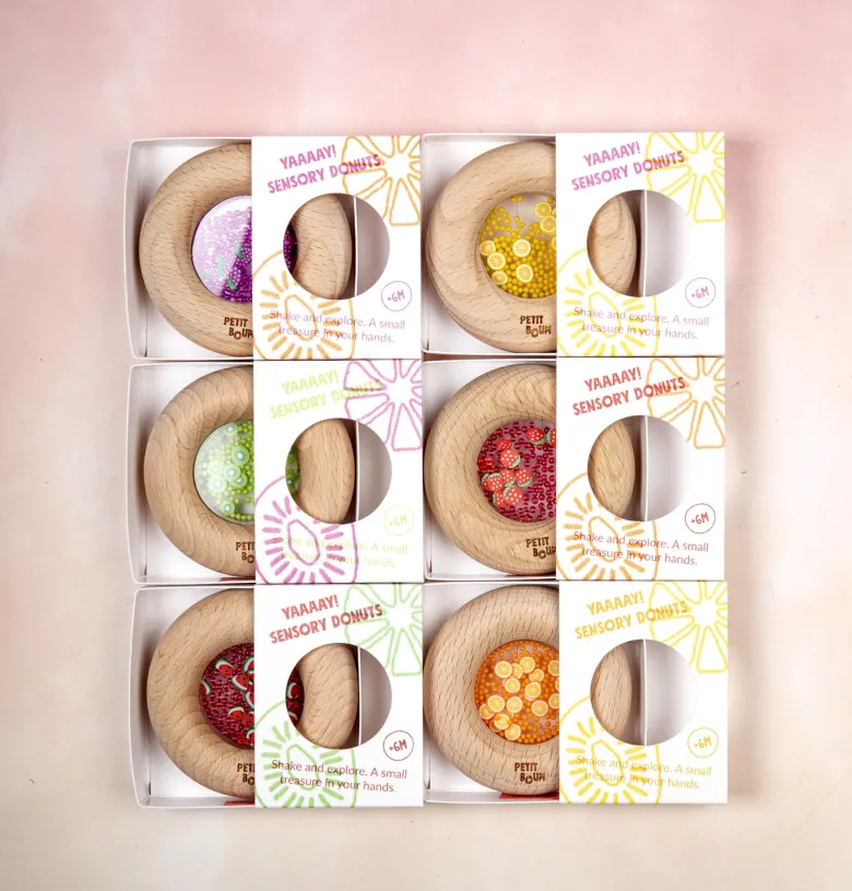 Donut sensoriel citrons
