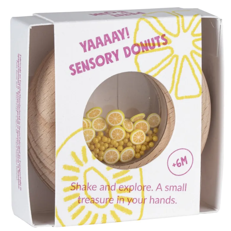 Donut sensoriel citrons