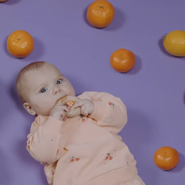 Donut sensoriel oranges