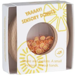 Donut sensoriel oranges