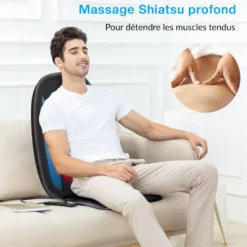 Dossier massant chauffant shiatsu 2606mc