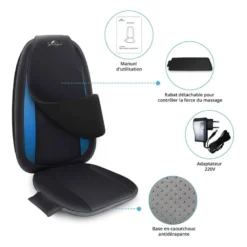 Dossier massant chauffant shiatsu 2606mc