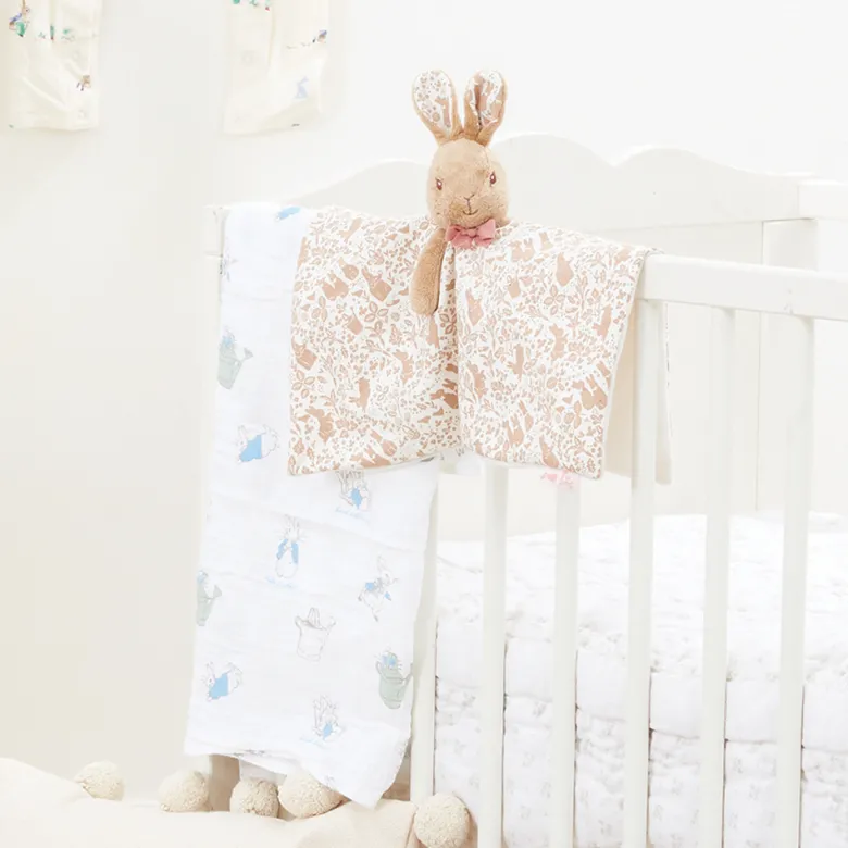 Doudou lange flopsy pierre lapin collection signature
