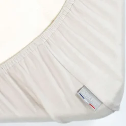 Drap housse coton jersey uni - 60x120