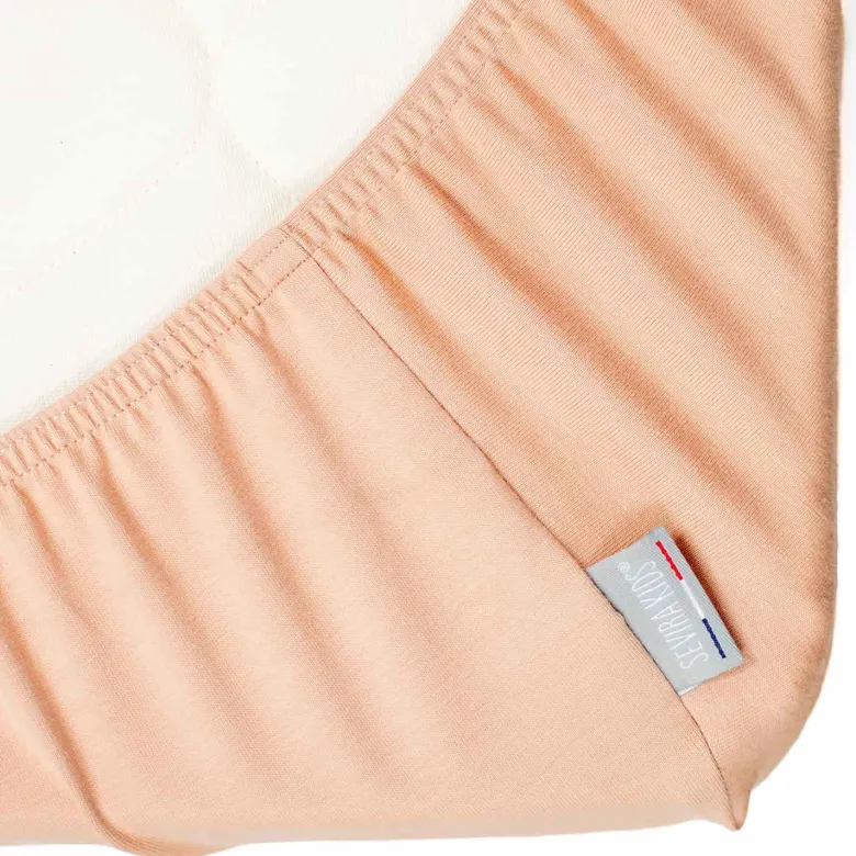 Drap housse coton jersey uni - 90x190