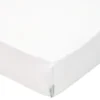 Drap housse coton jersey uni - 90x190