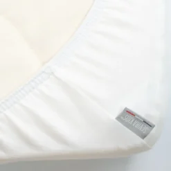 Drap housse coton jersey uni - 90x190