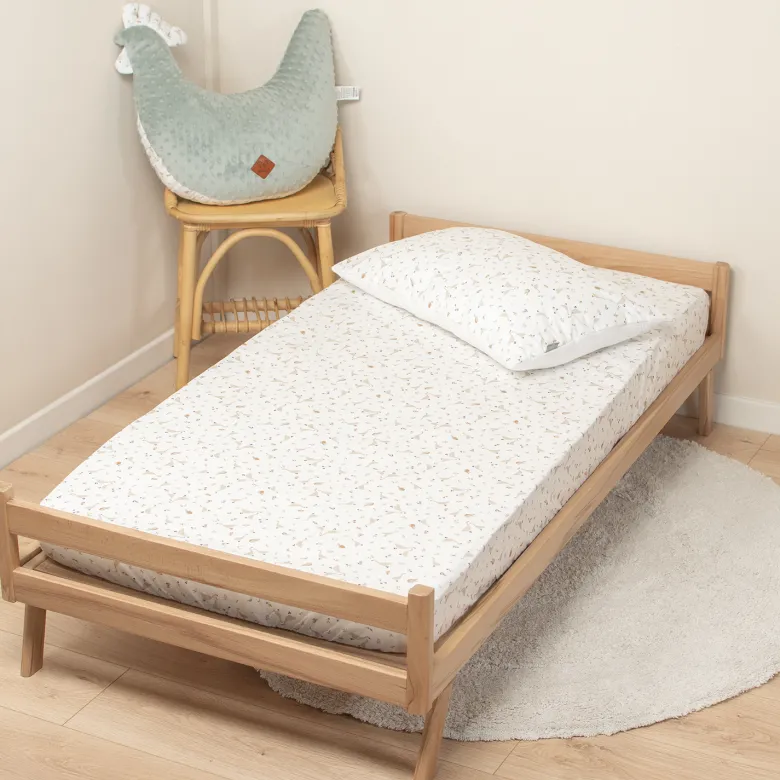 Drap-housse coton sidonia - 90x190 cm