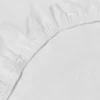 Drap-housse coton - 70x140 cm blanc
