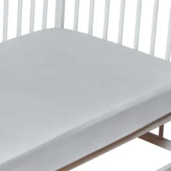 Drap-housse coton - 70x140 cm gris
