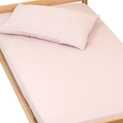 Drap housse gaze de coton uni vieux