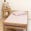 Drap housse gaze de coton uni vieux