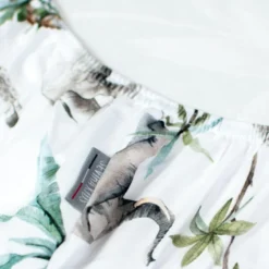 Drap-housse satin coton safari -
