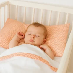 Draps plat en coton bio blanc