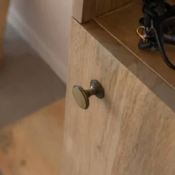 Dressing miroir bois manguier