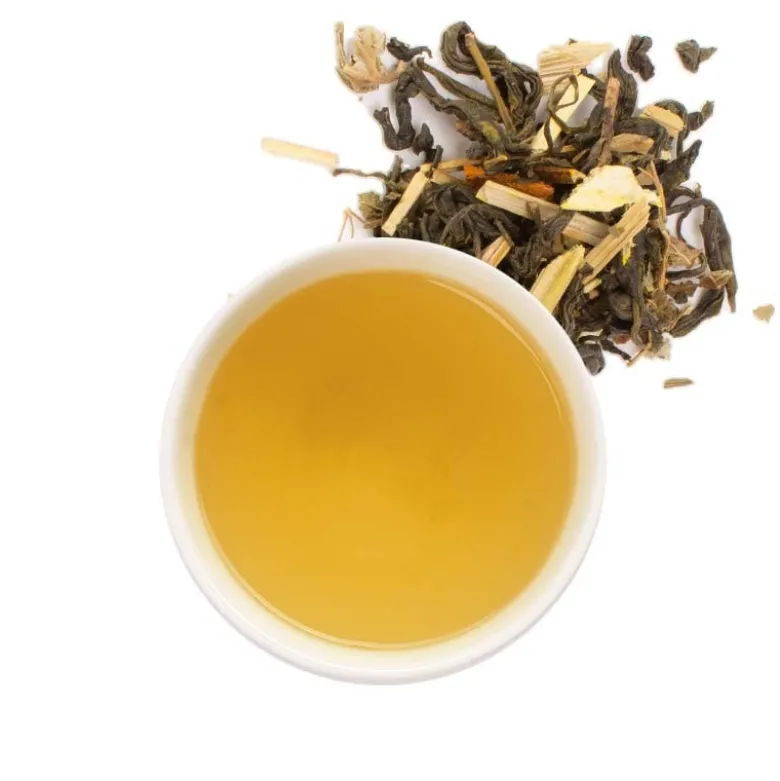 Détox - thé vert & huile essentielle bio