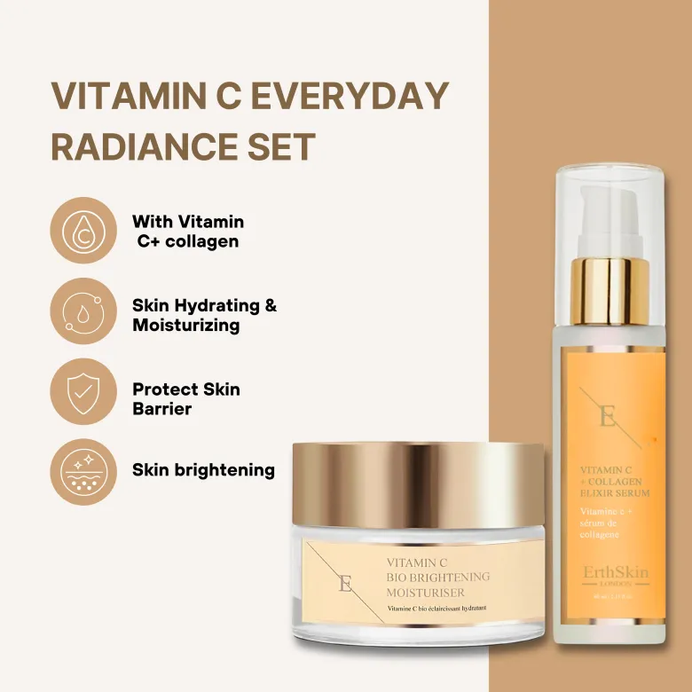 Duo crème visage et patch yeux - vit.c