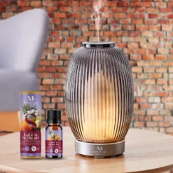 Duo diffuseur lempa gris argent + synergie love is in the air