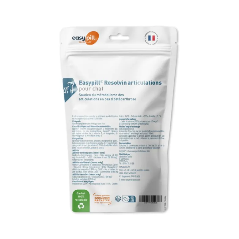 Easypill chat resolvin articulations - osalia
