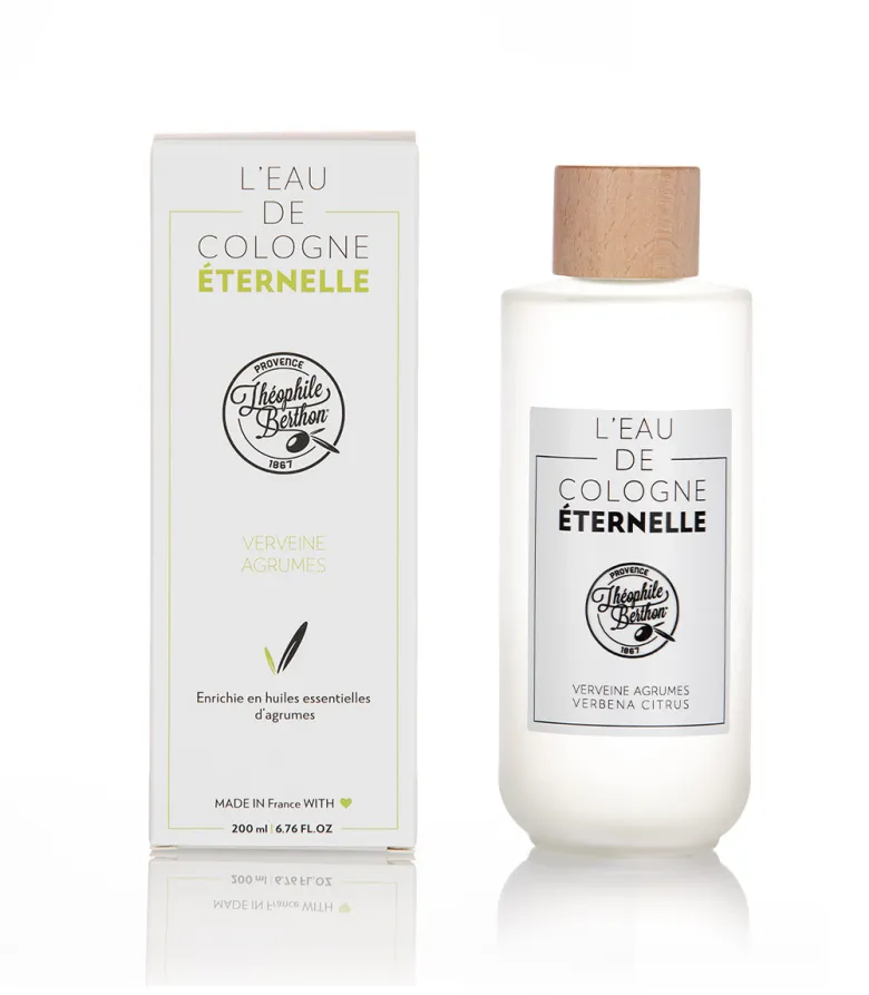 Eau de cologne verveine agrumes 200 ml