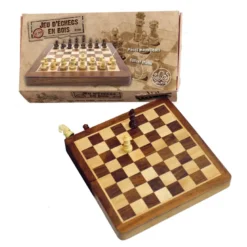 Echiquier pliant 18cm roi 31mm
