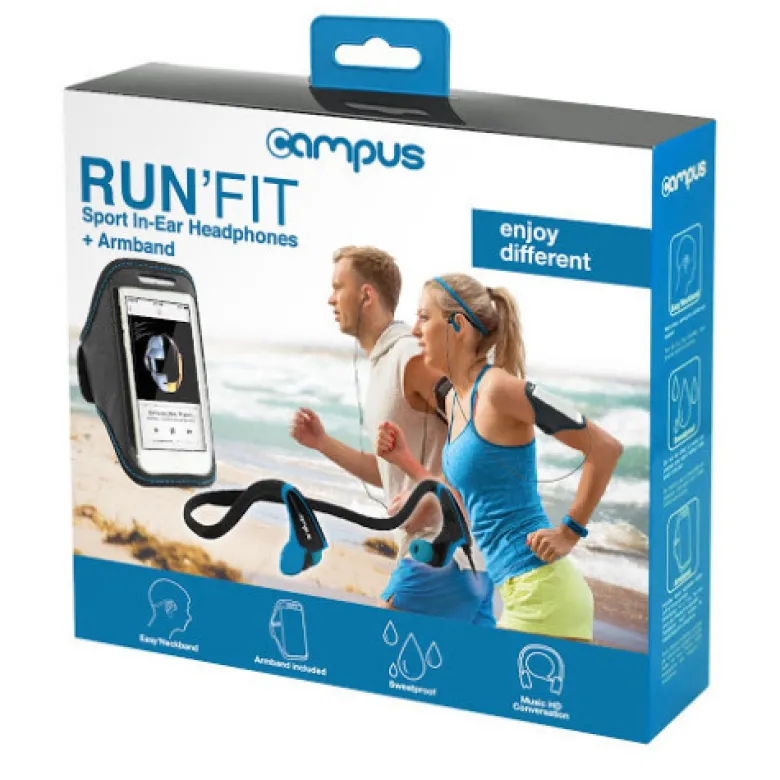 Ecouteurs intra-auriculaires avec brassa