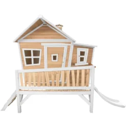 Emma cabane asymétrique en bois sur pil