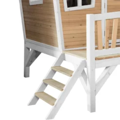 Emma cabane asymétrique en bois sur pil