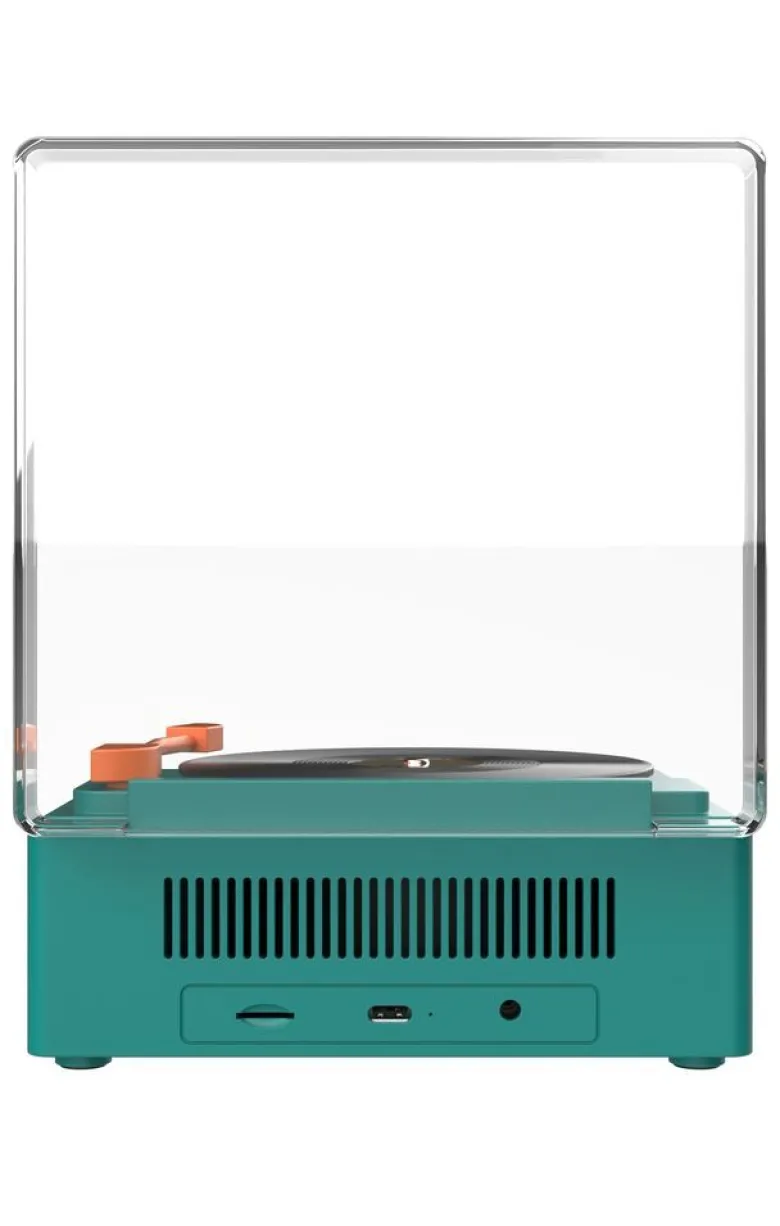 Enceinte bluetooth vs-80 2en1 - rétro et réveil - mob