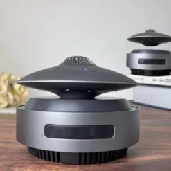 Enceinte en auto-lévitation ufosound