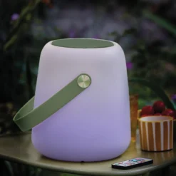 Enceinte lumineuse connectée