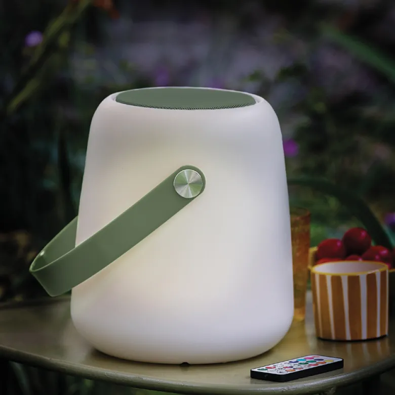Enceinte lumineuse connectée