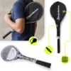 Ensemble de badminton hypermotion 2 raquettes acier avec housse sauge