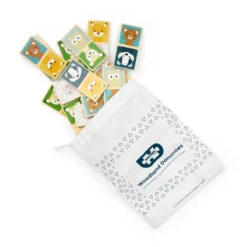 Ensemble de dominos animaux des bois