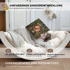 Ensemble 3-en-1 arche, coussin et toboggan enfant en contreplaqué