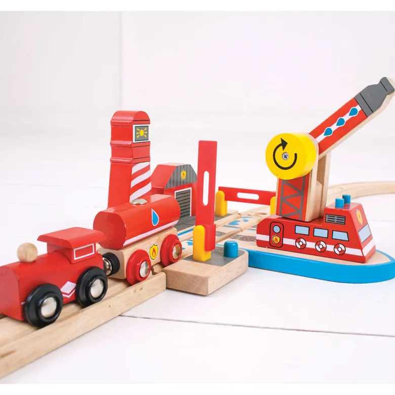 Ensemble ferroviaire de sauvetage en mer