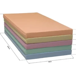 Ensemble matelas pastel clair