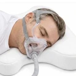 Ensemble oreiller ppc, cpap ergonomique réglable + taie rafraîchissante