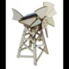 Eolienne solaire en bois à construire