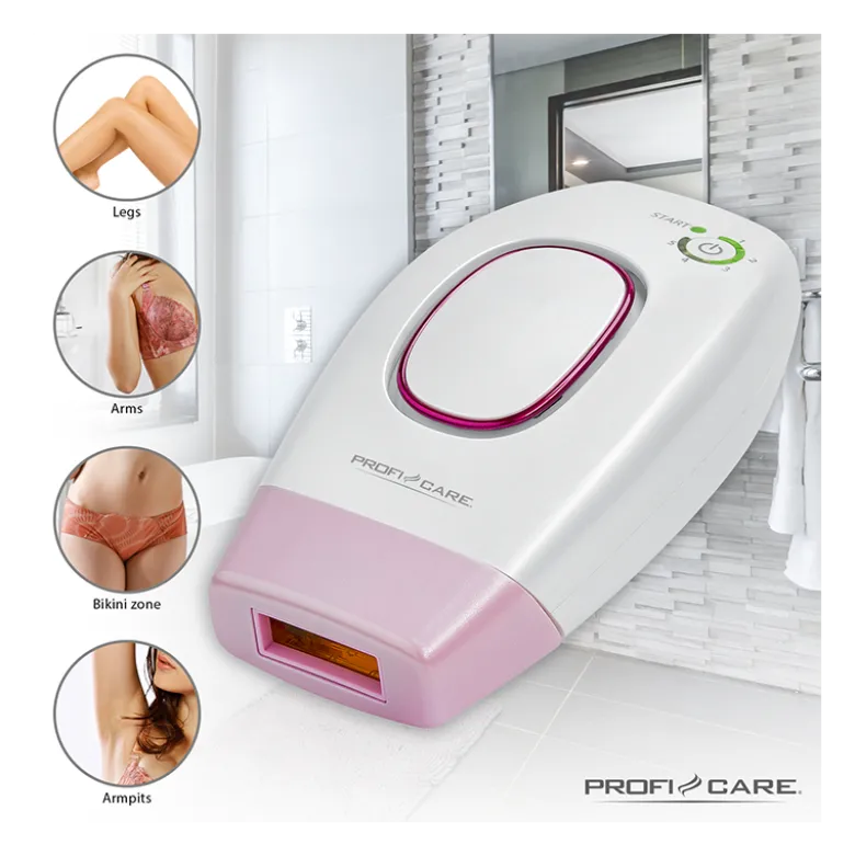 Epilateur à lumière pulsée proficare pc-ipl 3024 rose