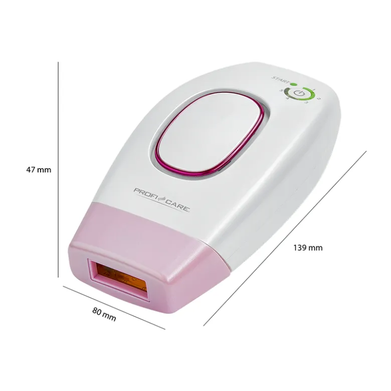 Epilateur à lumière pulsée proficare pc-ipl 3024 rose