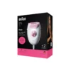 Epilateur secteur rose braun silkepil3031